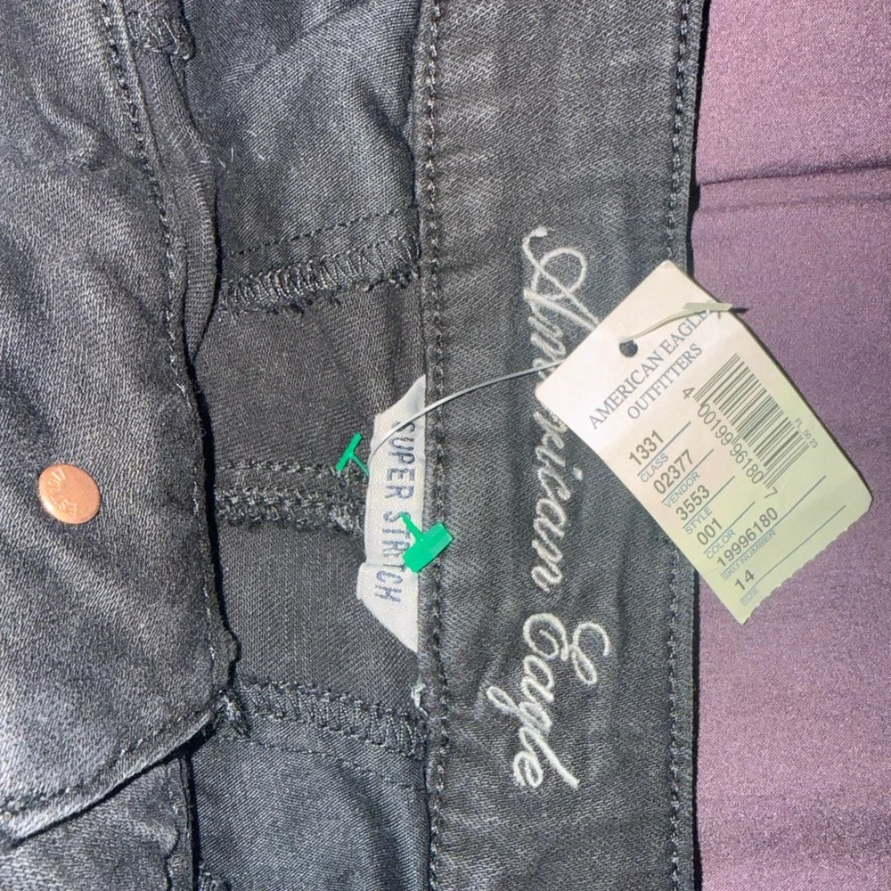 American Eagle Outfitters black denim